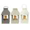 Mini Colonial Lanterns - Farmhouse Colors - 3 asst - # 46358