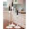 Distressed White Candle Holder - 14.5"  -