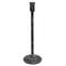 Distressed Black Candle Holder - 14.5" ;