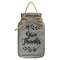 Give Thanks Metal Mason Jar Ornament - # 90778