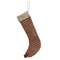 Ticking Stripe Stocking Ornament - 9" ;
