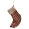 Ticking Stripe Stocking Ornament - 4.5" - # CS37543