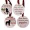 The Dog Christmas Tags - Set of 4;