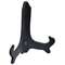Wooden Plate Stand - Large - BLACK;