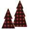 Tree Sitters, Red Buffalo Check - Set of 2