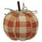 Orange Buffalo Check Pumpkin - Small #CS37715