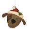 Fabric Dog Ornament #CS37855