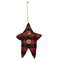 Buffalo Check Star Ornament