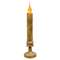 Twisted Flame Candlestick - Burnt Ivory - 10" ;