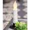 White Textured Timer Taper, 4" ;