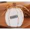 90927 White Chunky Thankful Pumpkin Sitter;