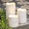 White Cement Timer Pillar - 3 x 6 -
