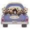 Spring Tulips Chunky Truck w/Cat