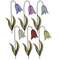 6/Set, Hanging Tulips Ornaments