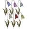 6/Set, Hanging Tulips Ornaments #35304