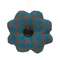 Button Flower Ornament;