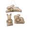 3/Set, Mini Flower Bunny Ornaments #CS37984