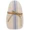 Large Feed Sack Egg With Jute Bow #CS37997