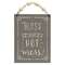 Bless Our Hot Mess Beaded Sign;