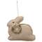 Sitting Flower Bunny Ornament #CS37981-2