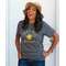 #L66 Just Bee Kind T-Shirt, Heather Dark Grey, Small