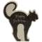 Happy Halloween Black Cat Chunky Sitter #35485B
