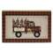 Buffalo Check Jingle Bell Express Truck Block #35567