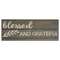 Blessed and Grateful Engraved Pallet Look Sign