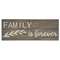 Family Is Forever Engraved Pallet Look Sign