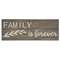 Family Is Forever Engraved Pallet Look Sign #70084