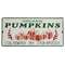 Organic Pumpkins Metal Sign #70086