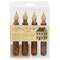 4/Pkg, Burnt Mustard Timer Tapers #84811