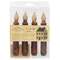 4/Pkg, Burnt Burgundy Timer Tapers