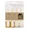 4/Pkg, Ivory LED Tapers
