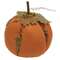 Mossy Orange Stuffed Pumpkin 7.5"