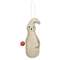 Sprinkles Ghost Ornament;
