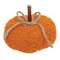 Fleece Mini Pumpkin, 3.5" ;