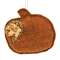 Fall Leaf Pumpkin Felt Ornament;