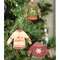 Christmas Sweater Wooden Ornaments, 3/Set 35506;