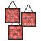 Buffalo Check Believe in the Magic Beaded Sign, 3 Asstd. 35535;