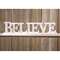 Weathered Wood Believe on Base 35663;