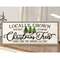 Weathered Locally Grown Christmas Trees Wooden Sign 60370