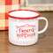 Frosty's Hot Cocoa Enamel Mug;