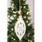 Shabby Chic Metal Teardrop Ornament 60377;