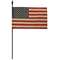 Teastained USA Flag Pick, 18" (10.5" x 6.75" flag) #CS38210