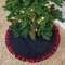 Buffalo Check Frill Mini Tree Skirt 14445;
