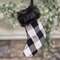 Black Buffalo Check Stocking 14463;
