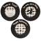Buffalo Check Trick or Treat Plate, 3 Asstd.;