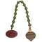 Joy & Christmas Bulb Beaded Ornament