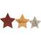 3/Set, Reversible Christmas Words Chunky Star Sitters